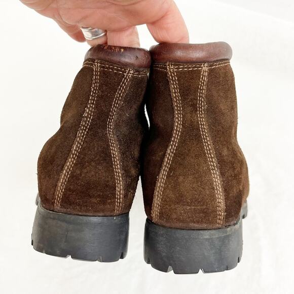 The Alps by Fabiano Womens Hiking Boots Lace Up Suede Mountaineering Size 7.5 - Picture 6 of 11